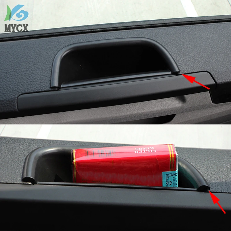 

Car Accessories Front Door Storage Box Container Holder 2pcs/set For Volkswagen Transporter (T6) Caravelle 2017-2018