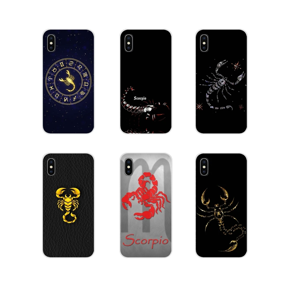 

12 constellations Zodiac scorpio Signs For Huawei P Smart Mate Honor 7A 7C 8C 8X 9 P10 P20 Lite Pro Plus Accessories Cases Cover