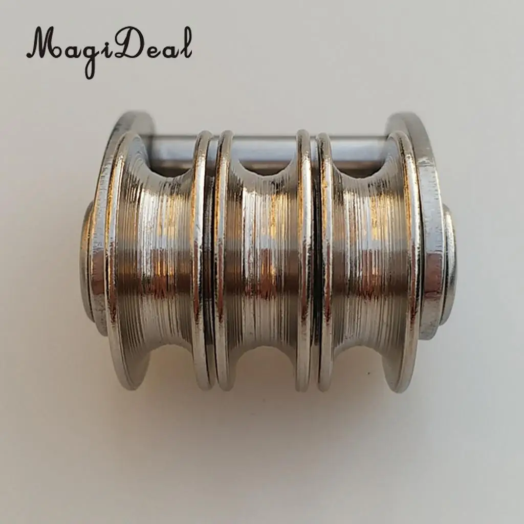 Strong 316 Stainless Steel Windsurfing Sail Tack Triple Pulley Accessories Windsurfing Equipment