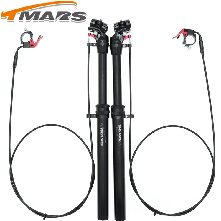

Tmars Dropper Seatpost Adjustable Height 27.2 remote Control Mechanical Seatpost Bike MTB mm 28.6 30.1 30.4 30.9 31.6 110mm