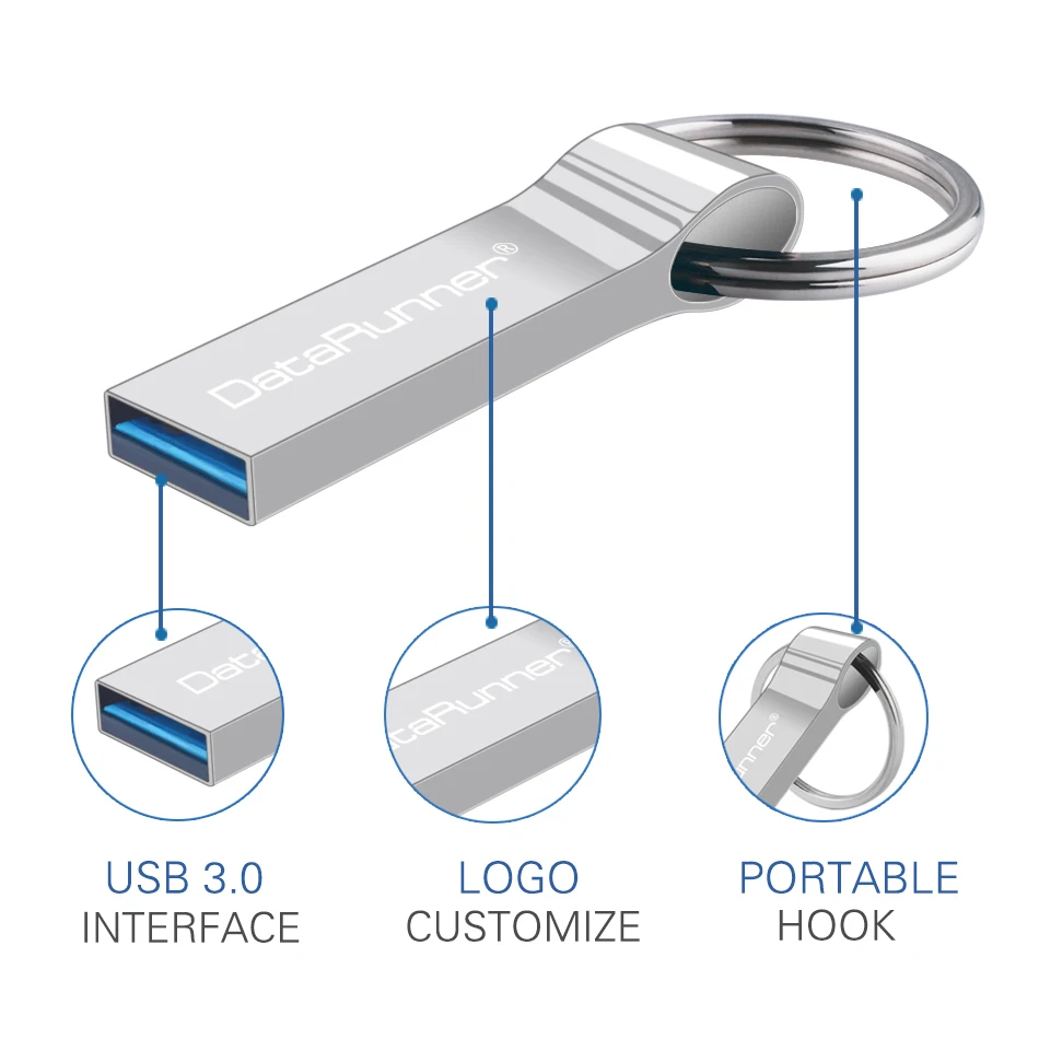 Usb 3,0 DataRunner ключ Chian USB флеш-накопитель 64 гб высокая скорость флешки 32 Гб влагозащищенная USB флеш-память 8 Гб 16 Гб usb-н