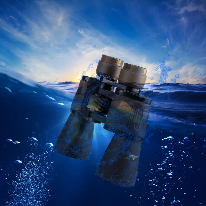  Waterproof powerful Binoculars 20X50 telescope Military Hd Professional Hunting Camping High Qualit