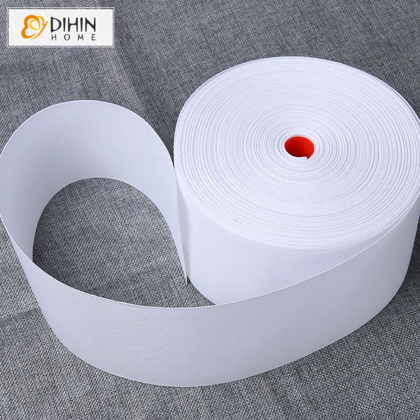 Curtain rings/grommet top cloth tape curtain accessories white ribbon
