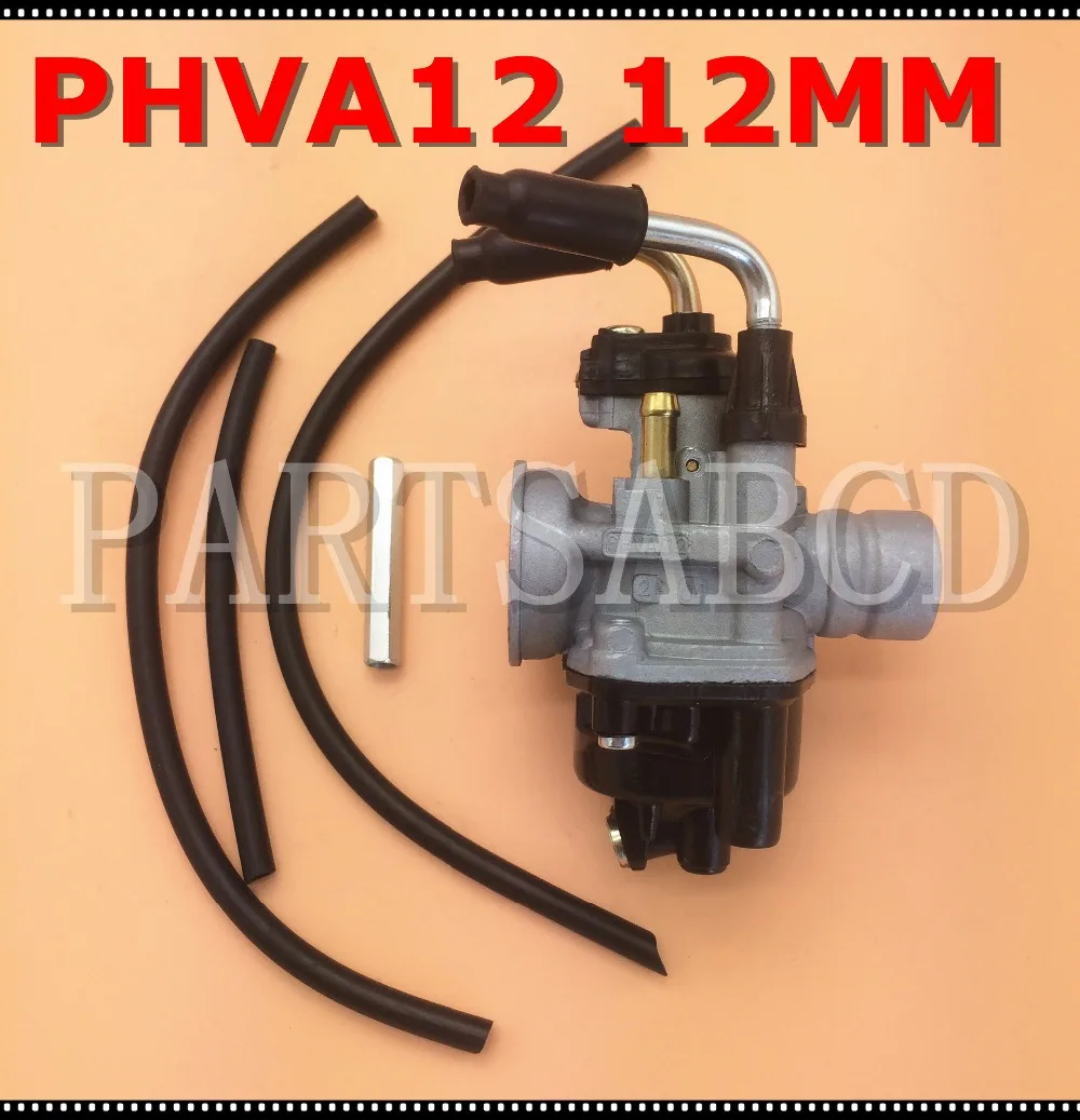 

PARTSABCD Carburettor PHVA 12 (PHBN) 12mm For MALAGUTI 12 25/50 AC Phantom, 50 LC Phantom
