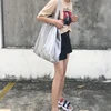 Sac à main Vintage en papier Kraft, sac de Shopping en PVC Transparent, Double sac Transparent, imperméable décontracté fourre-tout à bandoulière, sacoche ► Photo 2/5