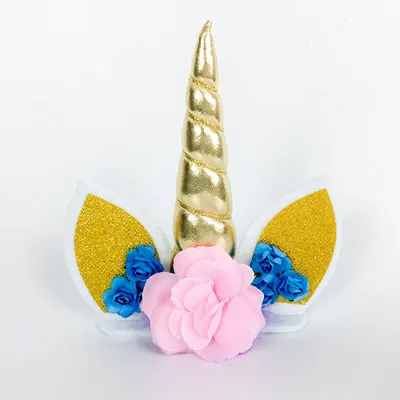 Cake insert 3 Nicro Единорог вечерние принадлежности Единорог День Рождения Вечеринка дома DIY украшения детский душ девушка Единорог - Цвет: Cake insert 3