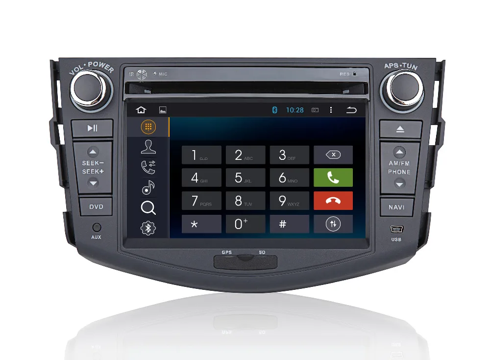 Best Android 8.1 Quad Core 2G RAM Car DVD Player GPS Navigation For Toyota RAV4 Rav 4 2007 2008 2009 2010 2011 car radio wifi 4G 4