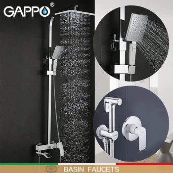 

GAPPO Basin Faucets white Bidet Faucets muslim shower bidet sprayer toilet shower bidet Shower Faucets shower mixer bath tap