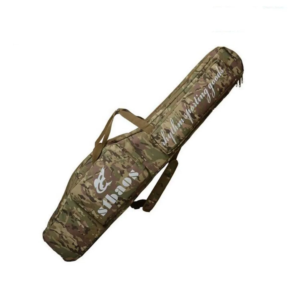 47" Tactical hunting carry hand case 1.2m long rifle gun slip double
