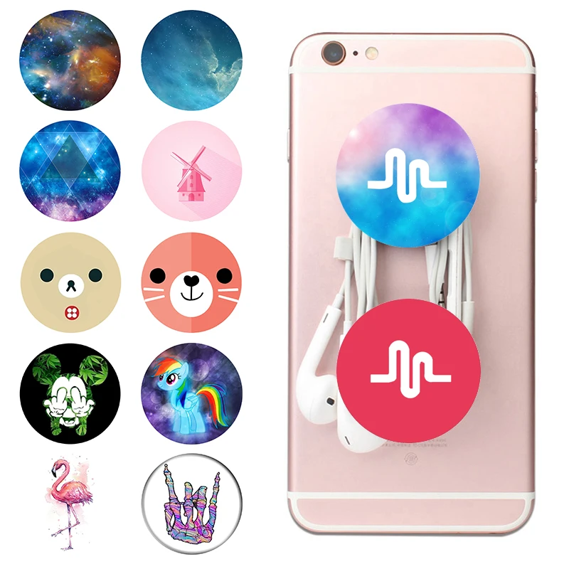 

Popsoket Sky Musically Pipsocket Phone Holder Round Finger Ring Pocket Socket Expanding Stand попсокет Grip Popsocet