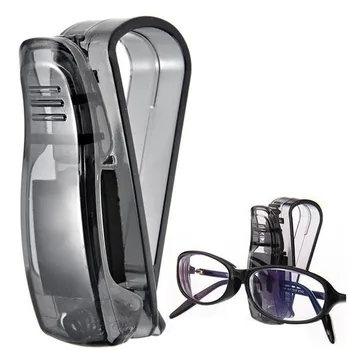 

Hot Sale Car Sun Visor Glasses Sunglasses Ticket Receipt Card Clip Storage Holder car-styling car-styling