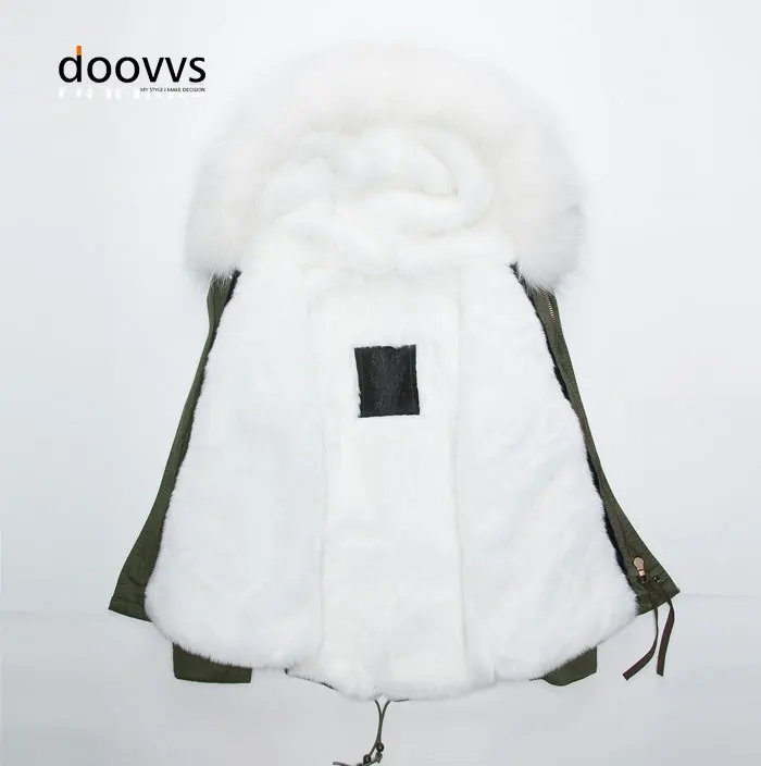 Buy 2015 Fashion Style Short Design Fur Army Green