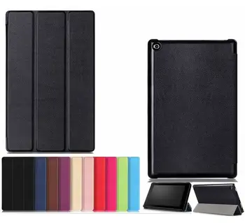 

Gligle 100pcs/lot Smart Two Style Cover Case for Amazon Kindle New Fire HD8 2017 Case Protective Shell for Option