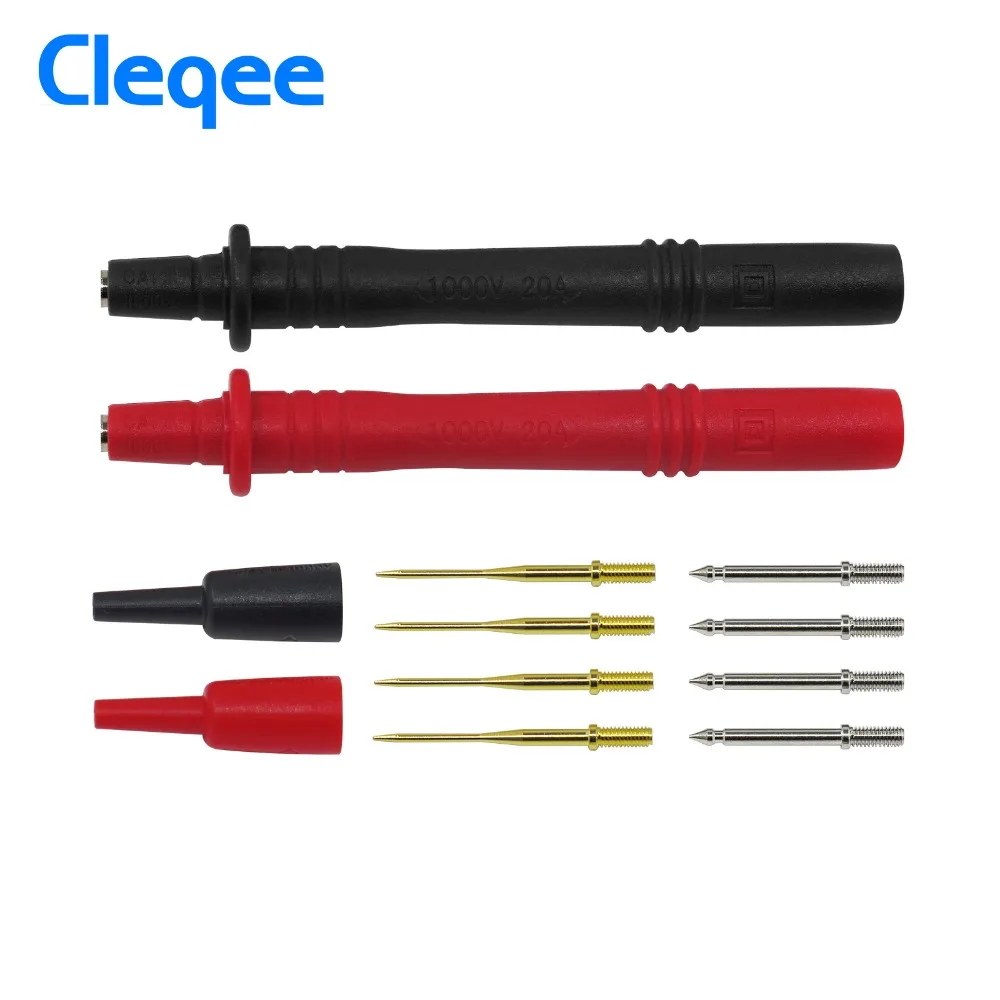 Сменный зонд мультиметра Cleqee P1300B 12 в 1 щуп зажим мультиметр комплекты