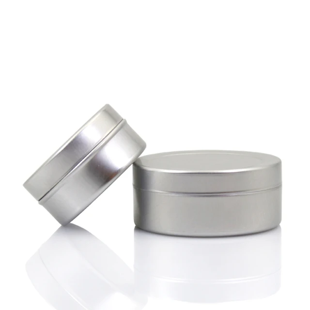 4 oz. Flat Round Balm Tin with Lid