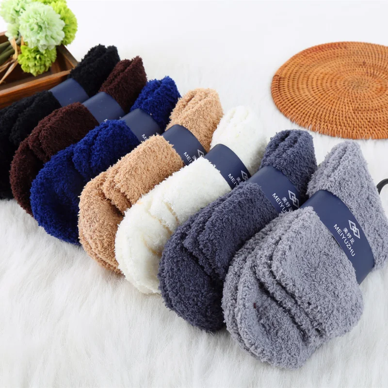 

5pair new fashion Men's Cotton Socks Mens Socks Quick-Drying male casual long Socks Winter warm Thermal Socks