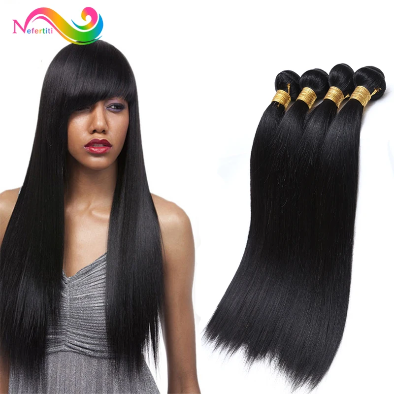 

7A New Star Brazilian Virgin Hair 4 Bundles Straight Unprocessed Brazilian Human Hair Rosa Hair Products Brazilian Straight Hair