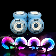 Колеса для роликовых коньков мигающие колеса 85 A