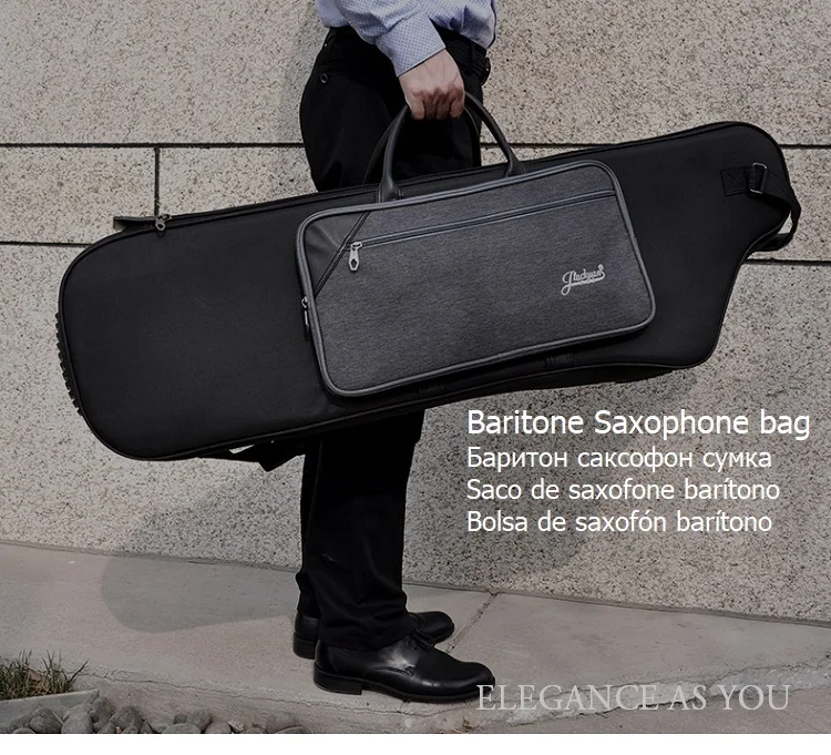 Водонепроницаемый Оксфорд Баритон саксофон сумка портативный плечевой ремень Капля E Баритон саксофон чехол рюкзак баритон sax чехол