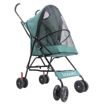 

Free Installation Stylish Beautiful Small Lightweight Outdoor Travel Pet Four Wheel Cart Foldable Cats Dogs Generic Pet Supplies
