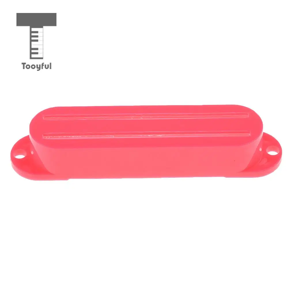 Guitar Dual Rail Humbucker Pickup Cover for Strat ST Electric Guitar Replacement Parts