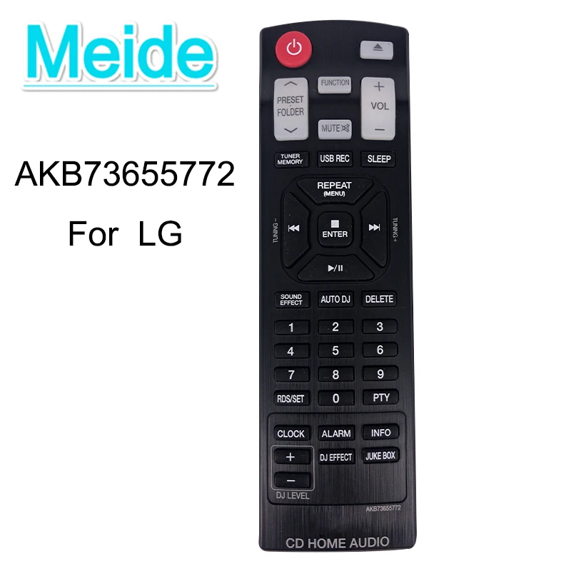 

TCMeide 90% New Original AKB73655772 For LG CD Home Sound Bar Audio Remote Control