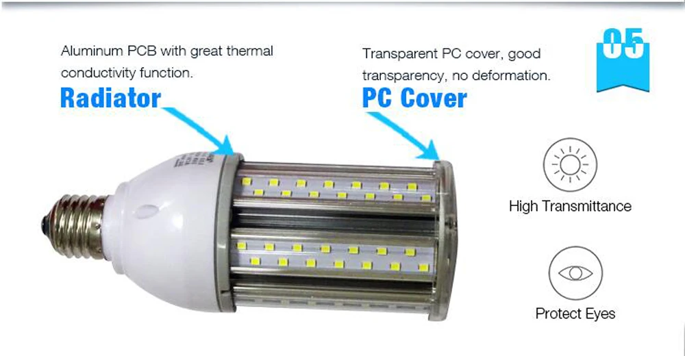 12 шт./лот E27 E40 Светодиодный лампочки кукурузы 12 w 16 w 20 w 24 w SMD2835 мачта уличного освещения светодиодный лампы светодиодный открытый сад лампы