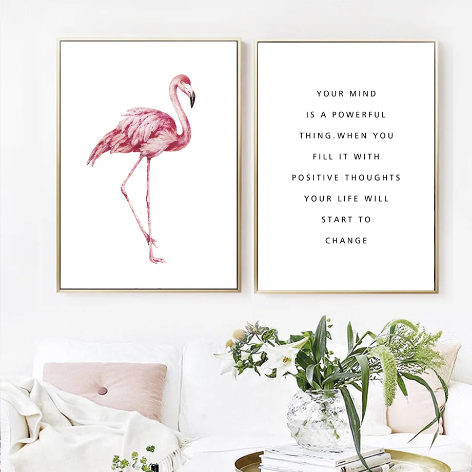 Pink Flamingo Peach Cherry Blossom Nordic Posters And Prints Wall Art Canvas Painting Flower Wall Pictures For Living Room Decor Pink Flamingo Peach Cherry Blossom Nordic Posters And Prints Wall Art Canvas Painting Flower Wall Pictures For Living Room Decor