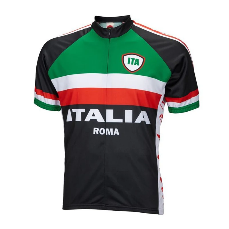 إيطاليا italia فريق الدراجات جيرسي الرجال قصيرة الأكمام في الرياضة دراجة دراجة الملابس ارتداء الكلاسيكية روبا ciclismo bicicleta mtb