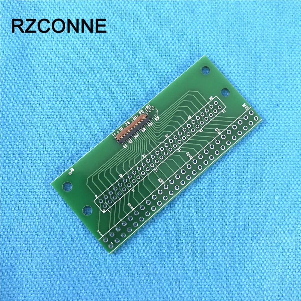 2 шт. 39 контактный разъем адаптера ZIF 0 3 мм Шаг до 54 кабель DIP FPC LVDs MIPI адаптер