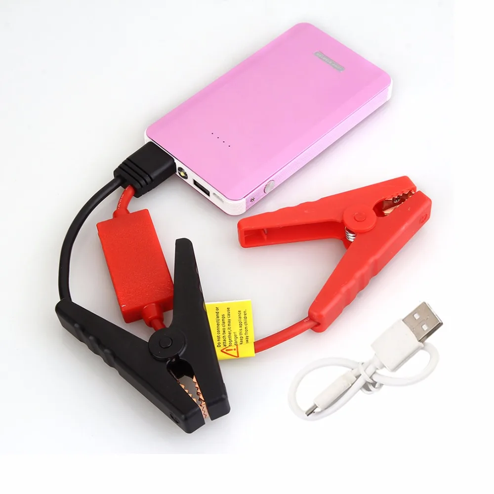 Multifunction 30000mAh Car Jump Starter Mini Emergency Charger Battery Booster Power Bank Jump Starter for Car Phone Colorful