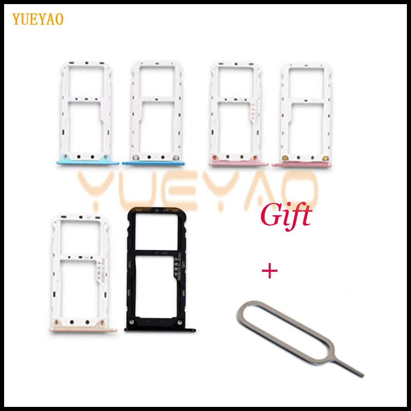 

Sim Card Holder Slot Tray For Xiaomi Redmi Note5 Note 5 Micro Sim Card Holder Slot Tray Replacement Adapters