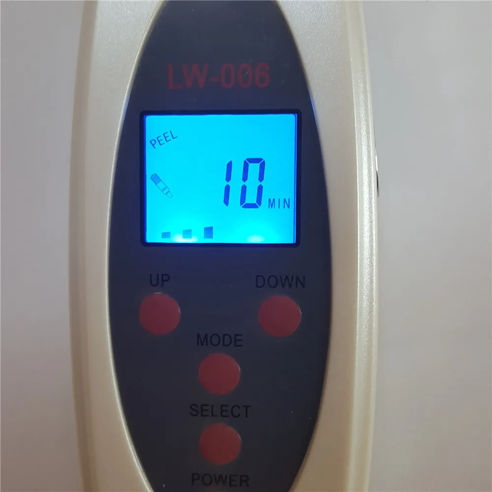 Портативный Ультразвуковой очиститель для лица 6 Вт инструмент ухода за лицом ЖК