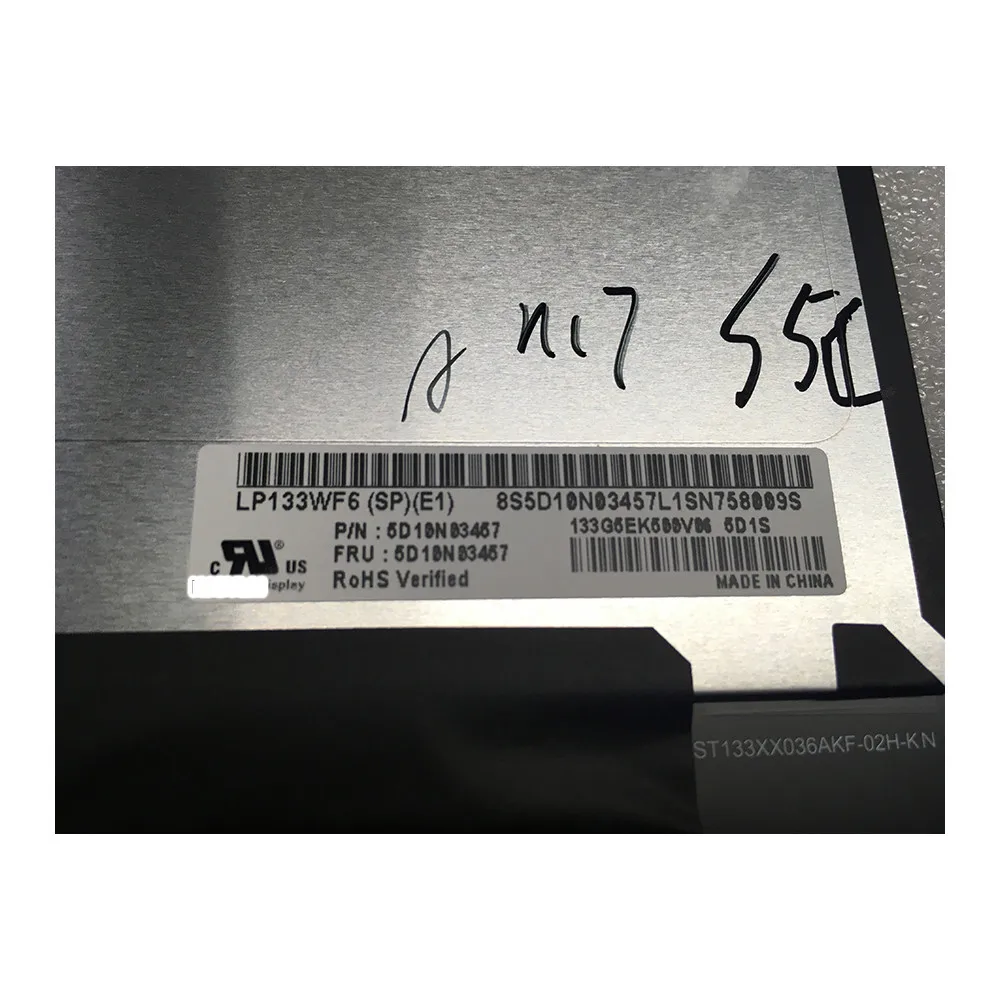 Для lenovo IdeaPad 720S-13 в сборе ЖК-сенсорный экран в сборе 1920*1080 LP133WF6 SPE1