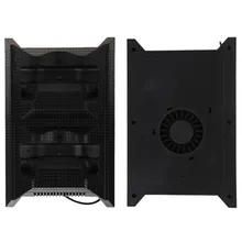 Dual Gamepads Charging Station Game Console Host Cooling Fan Controller Charger Stand For Xbox One S Cooler Fan Game Accessories