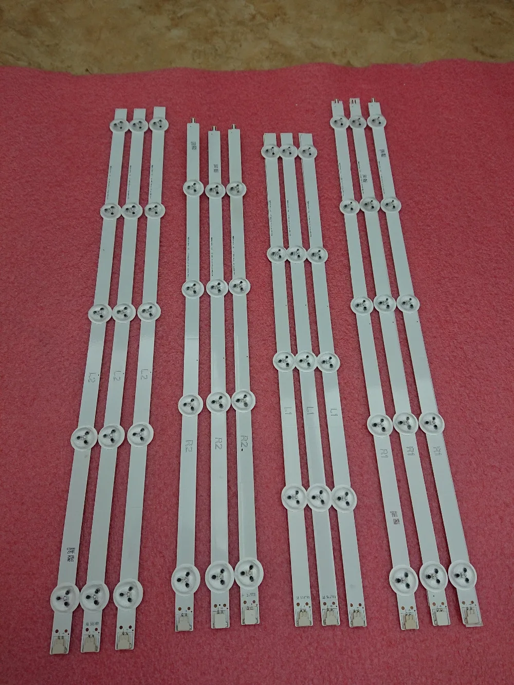 

(New original)12 PCS/set LED strip for LG 47LN578S 47LS575S 6916L-1174A 1175A 1176A 1177A 6916L-1259A 1260A 1261A 1262A