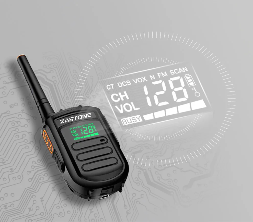 2 шт. Zastone mini9 иди и болтай Walkie Talkie UHF 400-470 МГц Частота двухстороннее радио FM сетевой, портативный коммуникатор радио для радио