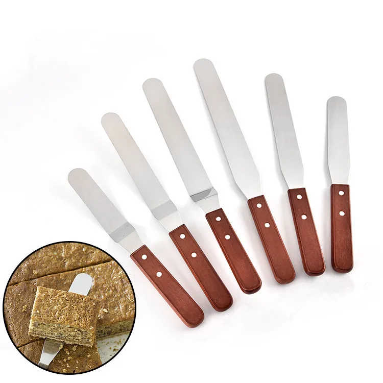 Stainless Steel Butter Cake Cream Knife Cake Decorating ToolsIcing Frosting Spreader Cake