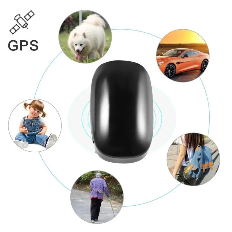 VODOOL Wasserdichten Mini Tragbare GPS Locator Auto Pet Tier Kinder alter Mann GPS-Tracker Lange St
