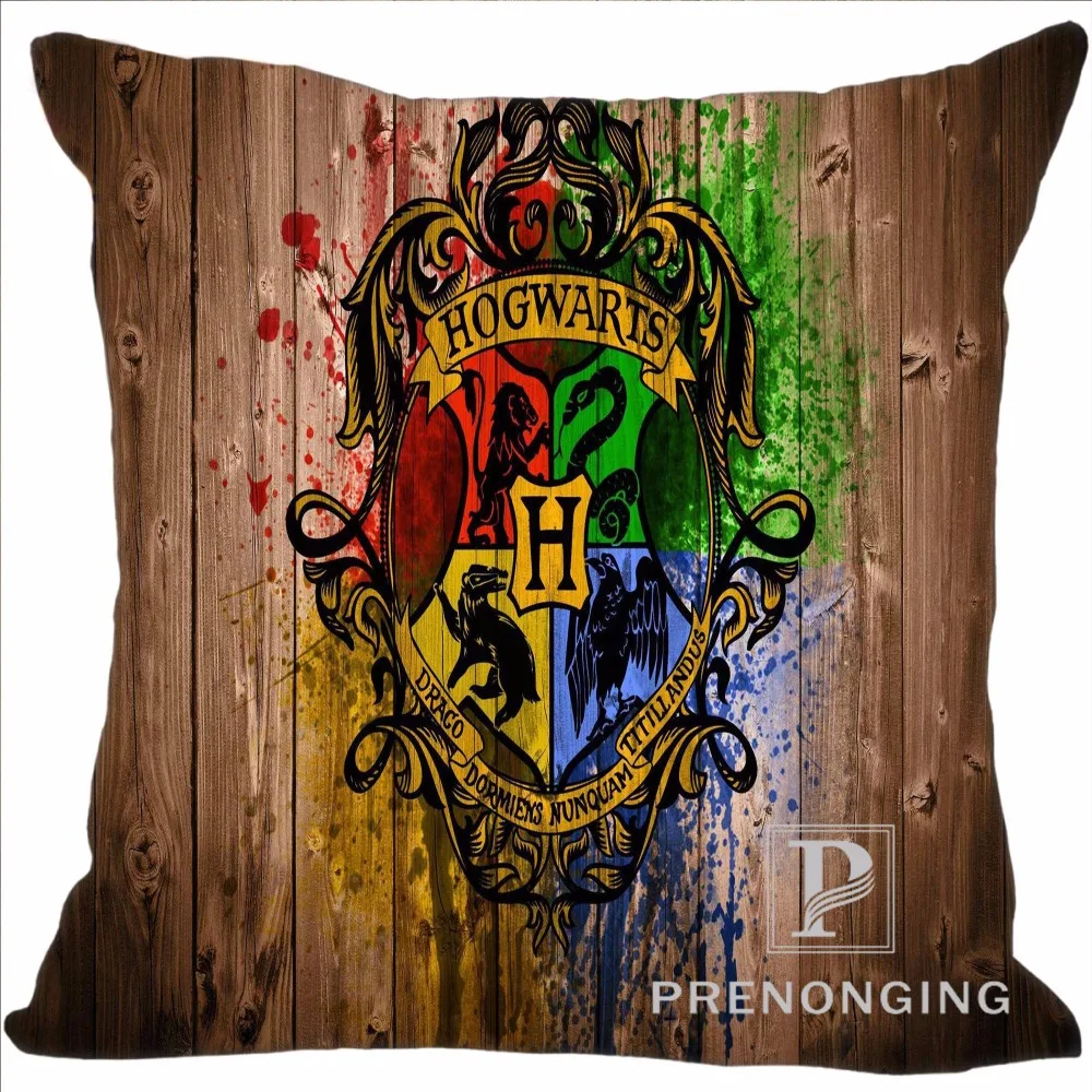 Custom Pillowcase Cover Harry Potter Gryffindor Hogwar Square Zipper