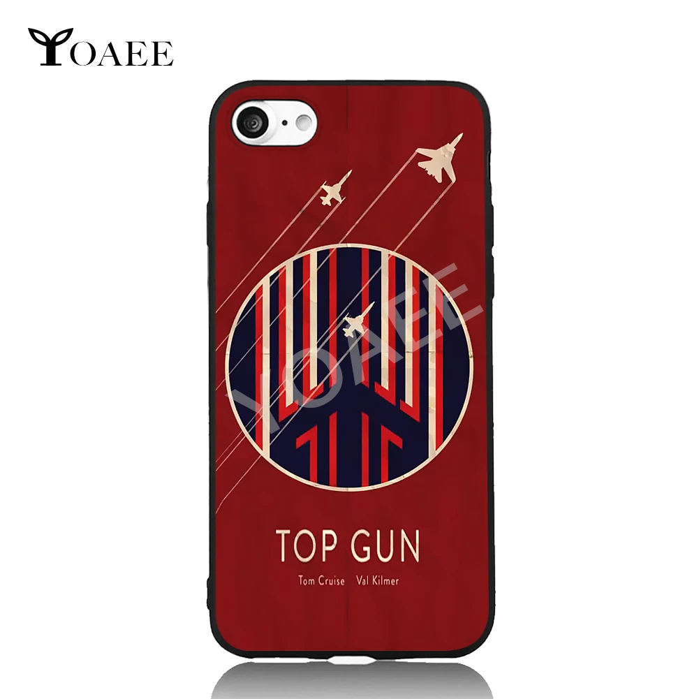 Top Gun Flights Fun Art For iPhone 6 6s 7 Plus Case TPU Phone Cases