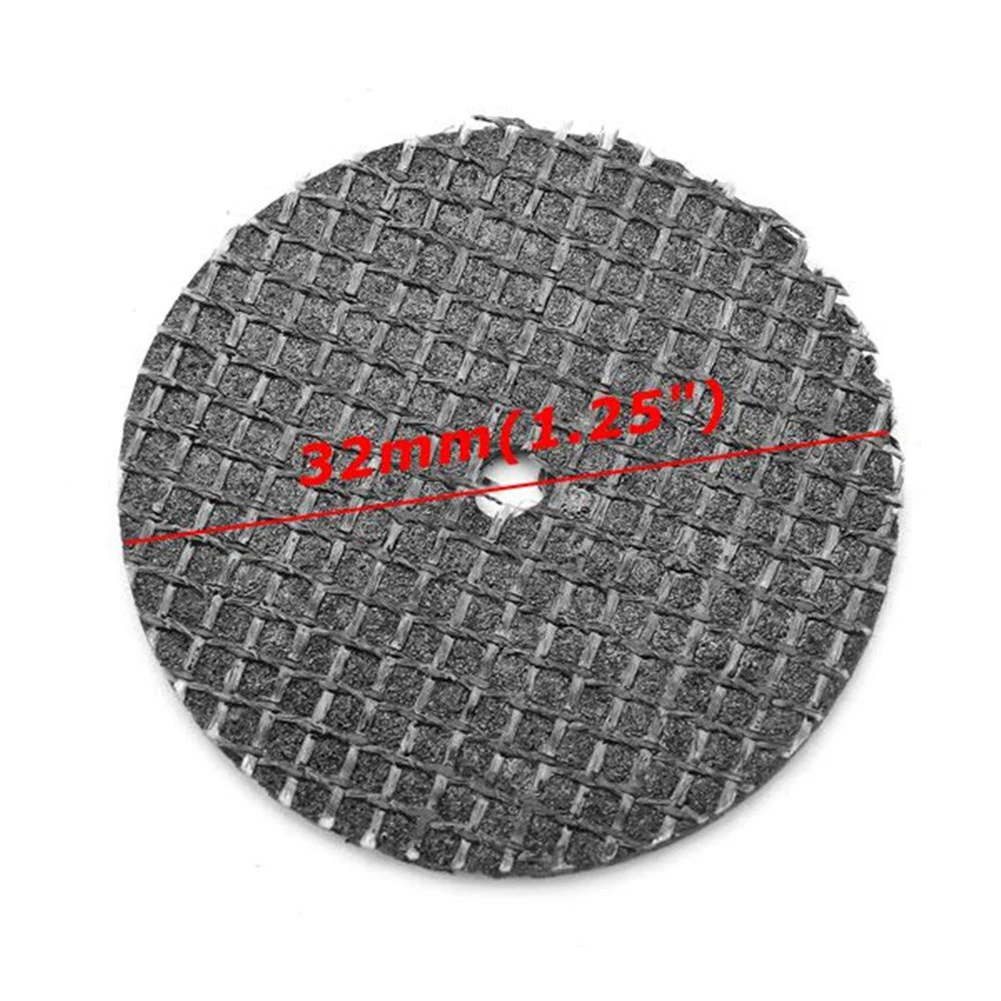 10 шт. 32 мм абразивный диск для резки смолы шлифовальный диск армированный волоконным шлифовальным лезвием резак для металла железа