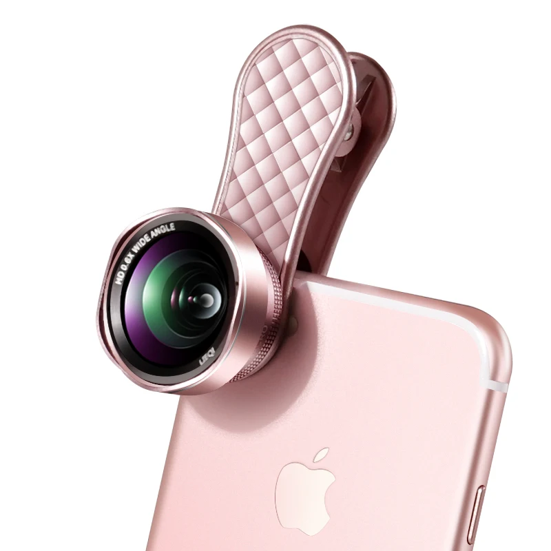 LIEQI LQ 046 2 in 1 Phone Camera Lens Kit For iPhone Wide Angle Lens and 15x Macro Lens Kit for