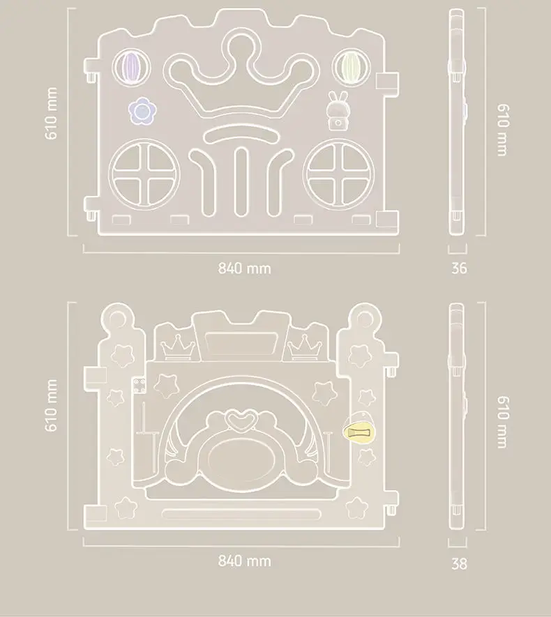 Забор для малышей детский коврик для ползания детское игровое ограждение для безопасности ребенка забор домашние игрушки Детский манеж