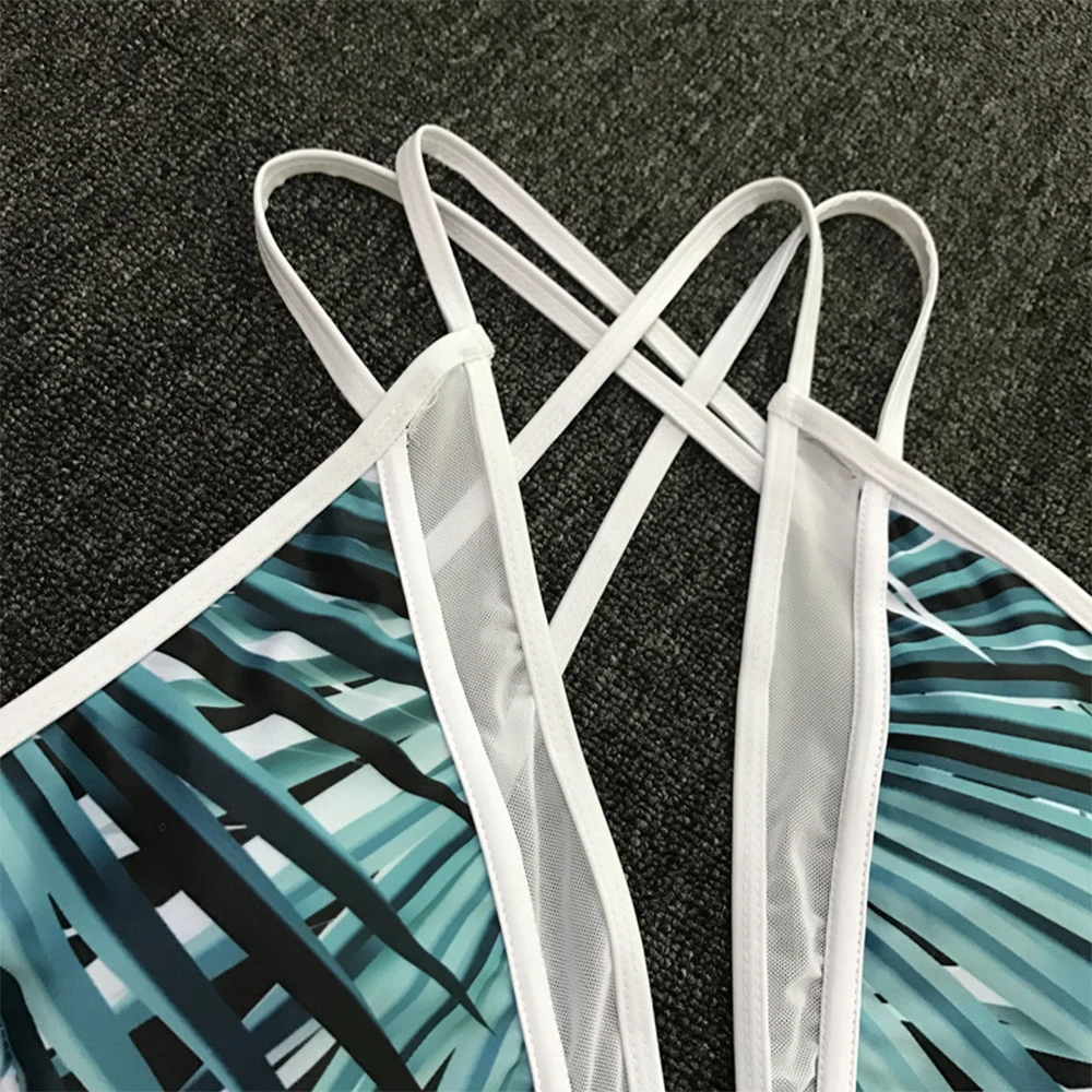 Новинка, Женский цельный купальник, купальник, монокини, пуш-ап ...