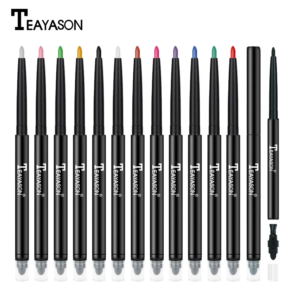 

Women Double Head Eye Shadow Eyeliner Pencil Waterproof Colorful Cosmetic TY99