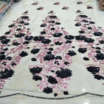 

Tollola African Lace Fabric 2019 Embroidered Nigerian Laces Fabric Bridal High Quality French Tulle Lace Fabric For Women