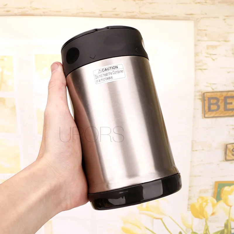 Термос для еды UPORS 500 мл с контейнером из нержавеющей стали|thermos for food|thermos jarthermos