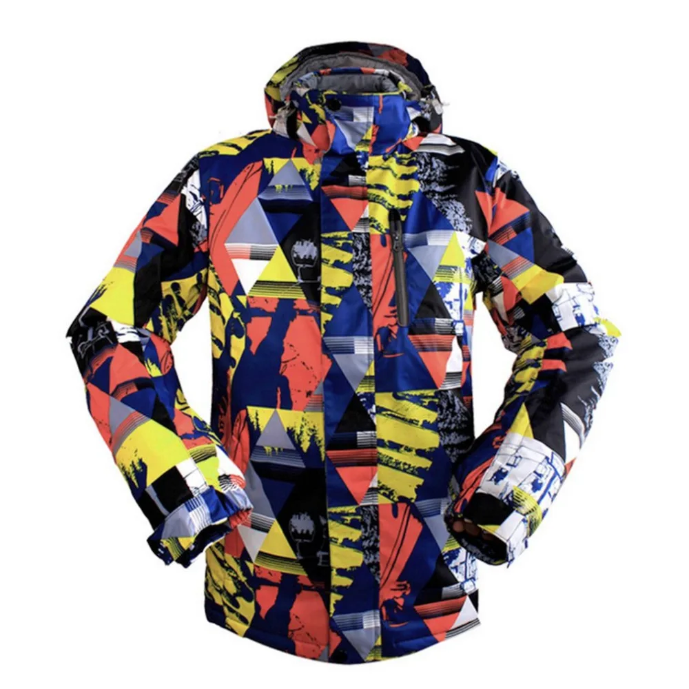 Зимние лыжные куртки для мужчин, теплые водонепроницаемые куртки для сноуборда, одежда для альпинизма, лыжного спорта, 4 цвета
