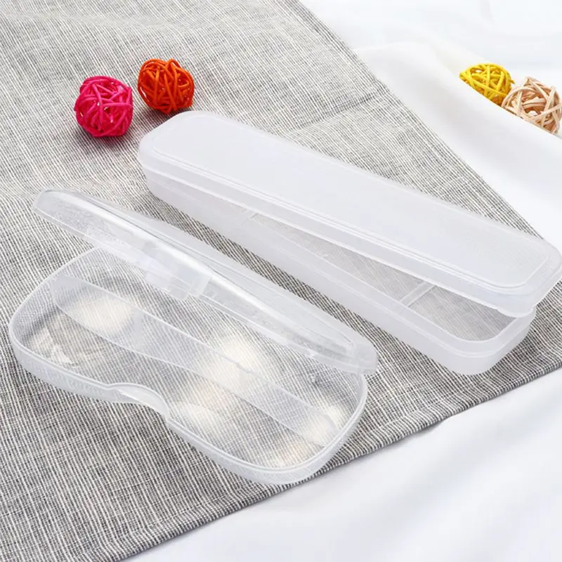 1 шт. портативный прозрачный пластиковый чехол для посуды ложка Вилка коробка для хранения столовых приборов органайзер для путешествий кухонная утварь